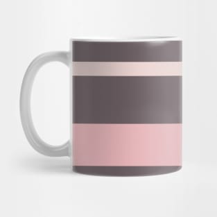 A gorgeous bind of Dirty Purple, Spanish Gray, Lotion Pink and Pale Chestnut stripes. Mug